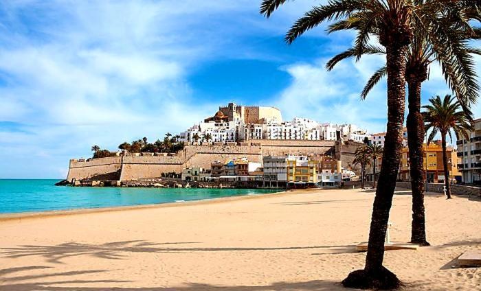 ÁTICO AQUA PEÑÍSCOLA, 1ª Linea de Playa, Parking y Piscina Peníscola Exterior foto