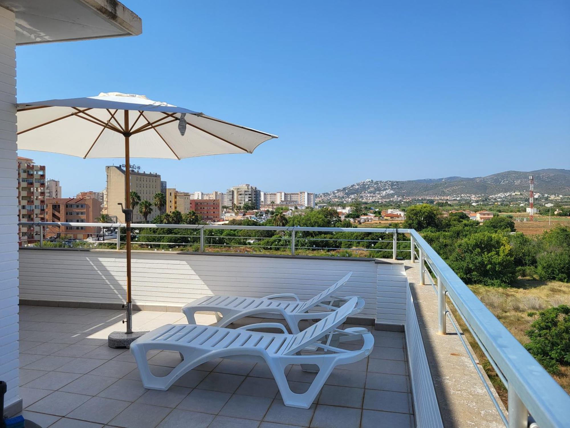 ÁTICO AQUA PEÑÍSCOLA, 1ª Linea de Playa, Parking y Piscina Peníscola Exterior foto